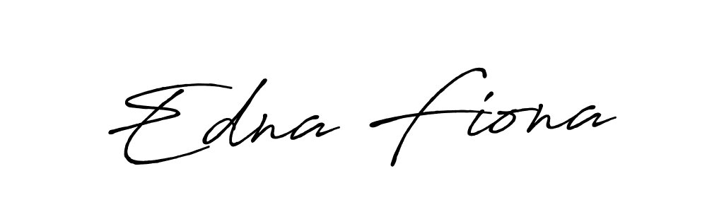 It looks lik you need a new signature style for name Edna Fiona. Design unique handwritten (Antro_Vectra_Bolder) signature with our free signature maker in just a few clicks. Edna Fiona signature style 7 images and pictures png