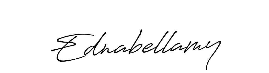 if you are searching for the best signature style for your name Ednabellamy. so please give up your signature search. here we have designed multiple signature styles  using Antro_Vectra_Bolder. Ednabellamy signature style 7 images and pictures png
