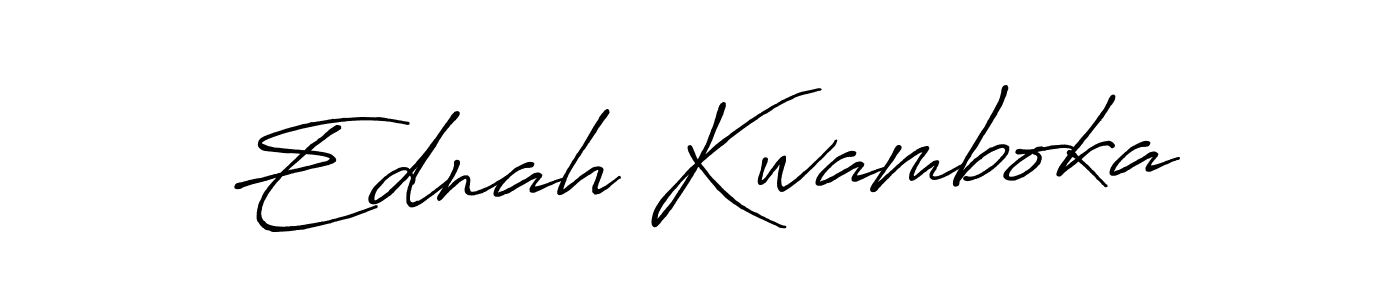 How to make Ednah Kwamboka name signature. Use Antro_Vectra_Bolder style for creating short signs online. This is the latest handwritten sign. Ednah Kwamboka signature style 7 images and pictures png