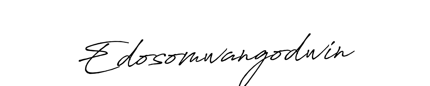 Design your own signature with our free online signature maker. With this signature software, you can create a handwritten (Antro_Vectra_Bolder) signature for name Edosomwangodwin. Edosomwangodwin signature style 7 images and pictures png
