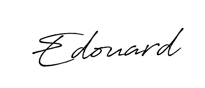Best and Professional Signature Style for Edouard. Antro_Vectra_Bolder Best Signature Style Collection. Edouard signature style 7 images and pictures png