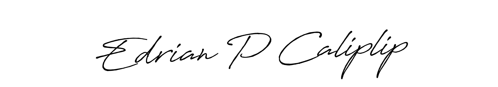 Also You can easily find your signature by using the search form. We will create Edrian P Caliplip name handwritten signature images for you free of cost using Antro_Vectra_Bolder sign style. Edrian P Caliplip signature style 7 images and pictures png