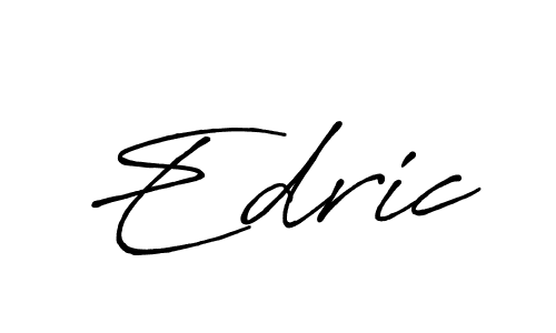 Also You can easily find your signature by using the search form. We will create Edric name handwritten signature images for you free of cost using Antro_Vectra_Bolder sign style. Edric signature style 7 images and pictures png