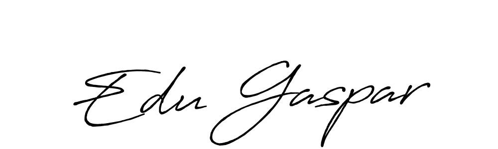 Use a signature maker to create a handwritten signature online. With this signature software, you can design (Antro_Vectra_Bolder) your own signature for name Edu Gaspar. Edu Gaspar signature style 7 images and pictures png