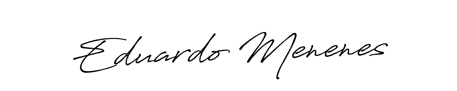 if you are searching for the best signature style for your name Eduardo Menenes. so please give up your signature search. here we have designed multiple signature styles  using Antro_Vectra_Bolder. Eduardo Menenes signature style 7 images and pictures png