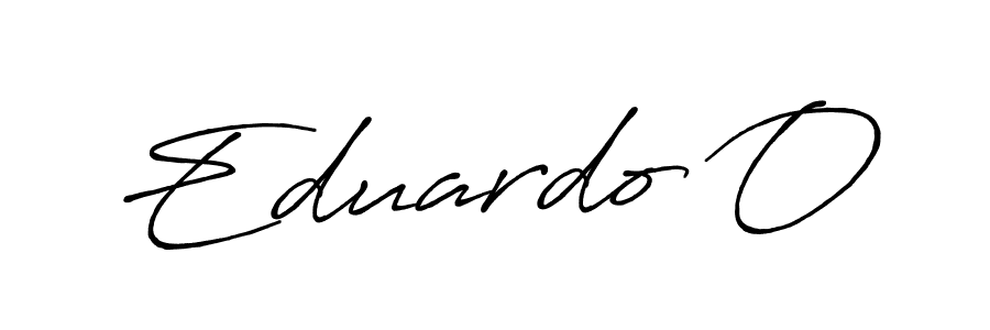 Also we have Eduardo O name is the best signature style. Create professional handwritten signature collection using Antro_Vectra_Bolder autograph style. Eduardo O signature style 7 images and pictures png