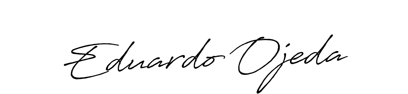 The best way (Antro_Vectra_Bolder) to make a short signature is to pick only two or three words in your name. The name Eduardo Ojeda include a total of six letters. For converting this name. Eduardo Ojeda signature style 7 images and pictures png