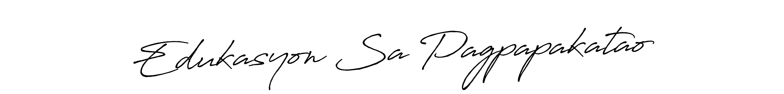 Design your own signature with our free online signature maker. With this signature software, you can create a handwritten (Antro_Vectra_Bolder) signature for name Edukasyon Sa Pagpapakatao. Edukasyon Sa Pagpapakatao signature style 7 images and pictures png