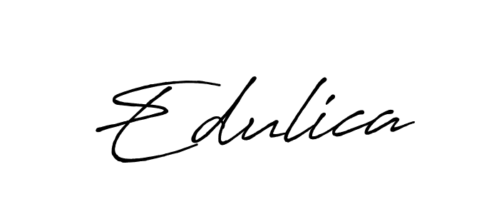 Similarly Antro_Vectra_Bolder is the best handwritten signature design. Signature creator online .You can use it as an online autograph creator for name Edulica. Edulica signature style 7 images and pictures png