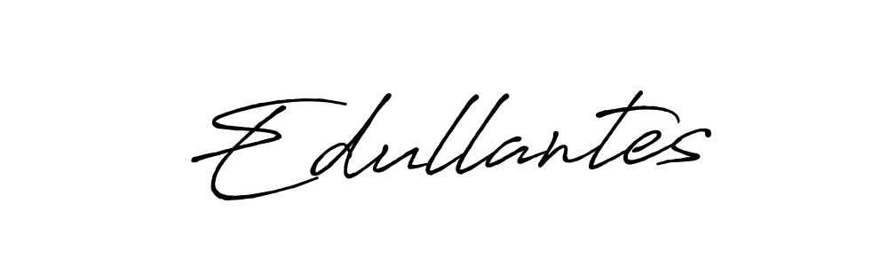 It looks lik you need a new signature style for name Edullantes. Design unique handwritten (Antro_Vectra_Bolder) signature with our free signature maker in just a few clicks. Edullantes signature style 7 images and pictures png