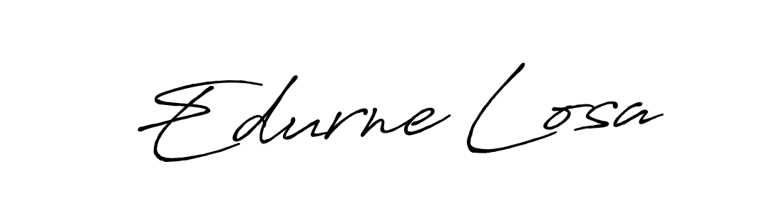 Make a short Edurne Losa signature style. Manage your documents anywhere anytime using Antro_Vectra_Bolder. Create and add eSignatures, submit forms, share and send files easily. Edurne Losa signature style 7 images and pictures png