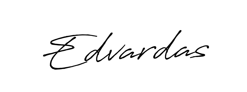 Create a beautiful signature design for name Edvardas. With this signature (Antro_Vectra_Bolder) fonts, you can make a handwritten signature for free. Edvardas signature style 7 images and pictures png