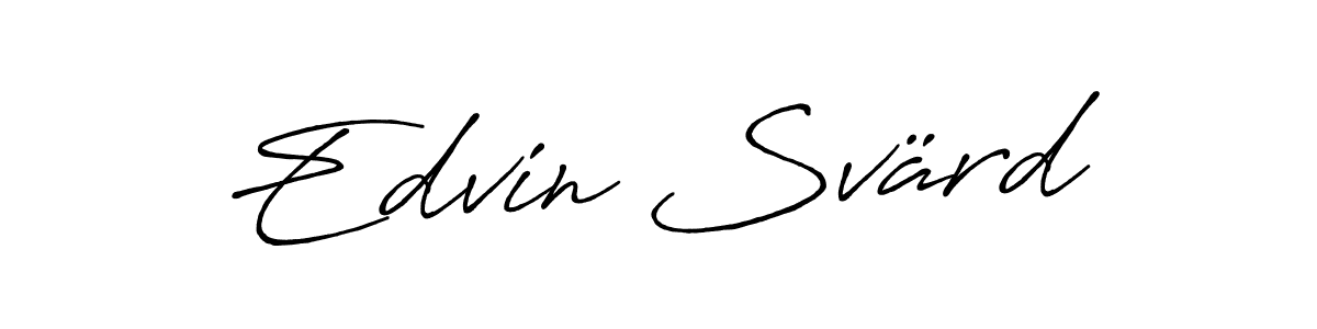 Make a beautiful signature design for name Edvin Svärd. Use this online signature maker to create a handwritten signature for free. Edvin Svärd signature style 7 images and pictures png