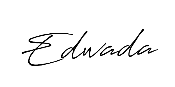 Also You can easily find your signature by using the search form. We will create Edwada name handwritten signature images for you free of cost using Antro_Vectra_Bolder sign style. Edwada signature style 7 images and pictures png