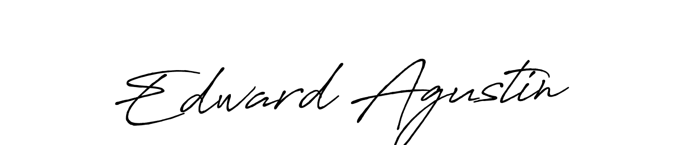 Once you've used our free online signature maker to create your best signature Antro_Vectra_Bolder style, it's time to enjoy all of the benefits that Edward Agustin name signing documents. Edward Agustin signature style 7 images and pictures png