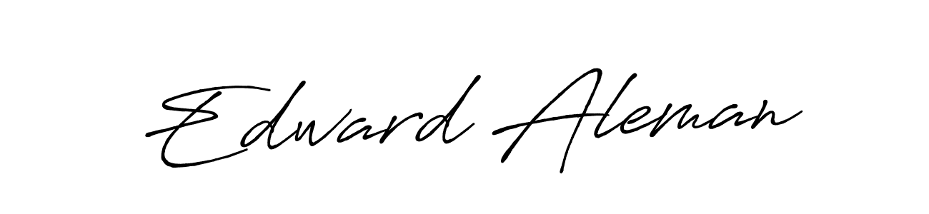 How to make Edward Aleman signature? Antro_Vectra_Bolder is a professional autograph style. Create handwritten signature for Edward Aleman name. Edward Aleman signature style 7 images and pictures png