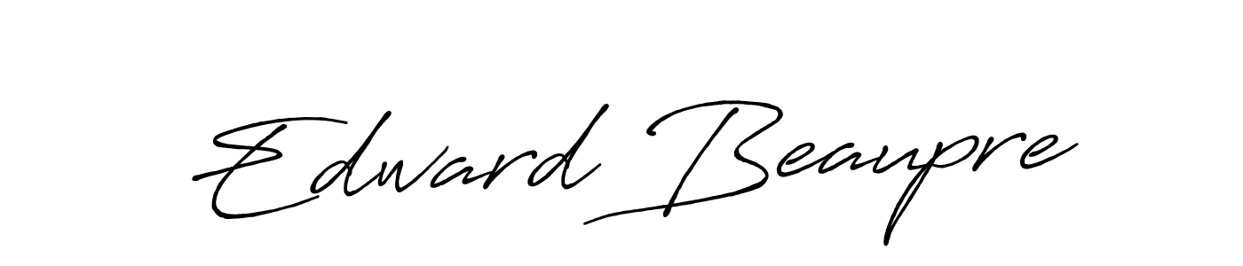 Use a signature maker to create a handwritten signature online. With this signature software, you can design (Antro_Vectra_Bolder) your own signature for name Edward Beaupre. Edward Beaupre signature style 7 images and pictures png