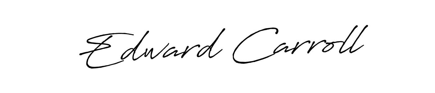 Once you've used our free online signature maker to create your best signature Antro_Vectra_Bolder style, it's time to enjoy all of the benefits that Edward Carroll name signing documents. Edward Carroll signature style 7 images and pictures png