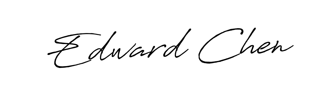 It looks lik you need a new signature style for name Edward Chen. Design unique handwritten (Antro_Vectra_Bolder) signature with our free signature maker in just a few clicks. Edward Chen signature style 7 images and pictures png