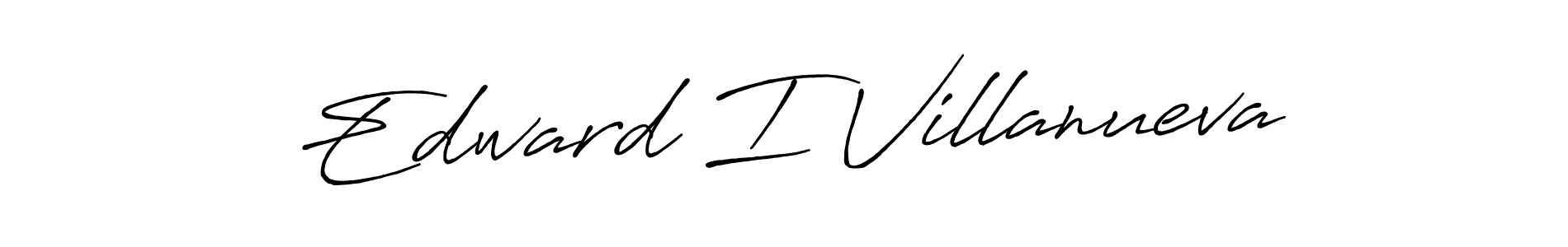 Antro_Vectra_Bolder is a professional signature style that is perfect for those who want to add a touch of class to their signature. It is also a great choice for those who want to make their signature more unique. Get Edward I Villanueva name to fancy signature for free. Edward I Villanueva signature style 7 images and pictures png