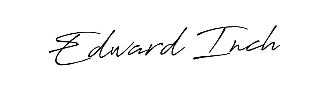 if you are searching for the best signature style for your name Edward Inch. so please give up your signature search. here we have designed multiple signature styles  using Antro_Vectra_Bolder. Edward Inch signature style 7 images and pictures png