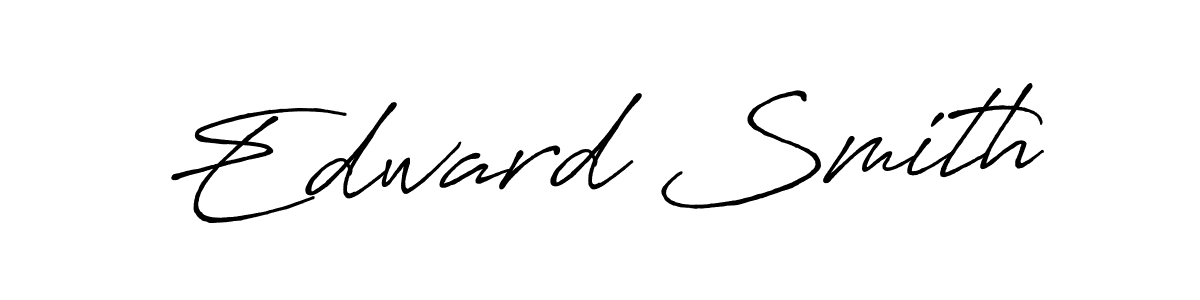 How to make Edward Smith name signature. Use Antro_Vectra_Bolder style for creating short signs online. This is the latest handwritten sign. Edward Smith signature style 7 images and pictures png