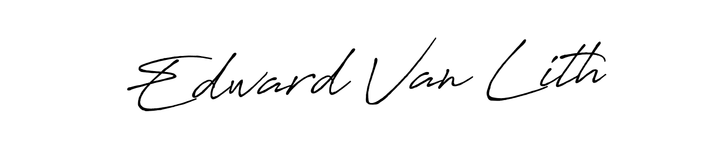 Once you've used our free online signature maker to create your best signature Antro_Vectra_Bolder style, it's time to enjoy all of the benefits that Edward Van Lith name signing documents. Edward Van Lith signature style 7 images and pictures png