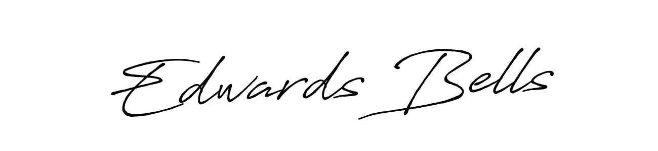 Edwards Bells stylish signature style. Best Handwritten Sign (Antro_Vectra_Bolder) for my name. Handwritten Signature Collection Ideas for my name Edwards Bells. Edwards Bells signature style 7 images and pictures png