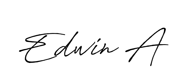 This is the best signature style for the Edwin A name. Also you like these signature font (Antro_Vectra_Bolder). Mix name signature. Edwin A signature style 7 images and pictures png