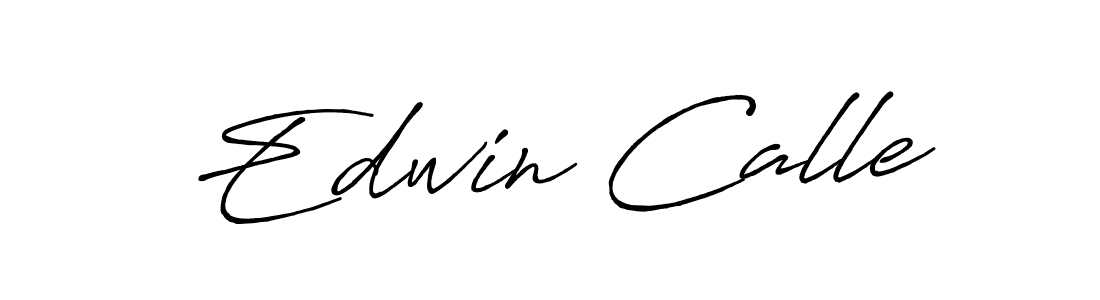 Also You can easily find your signature by using the search form. We will create Edwin Calle name handwritten signature images for you free of cost using Antro_Vectra_Bolder sign style. Edwin Calle signature style 7 images and pictures png