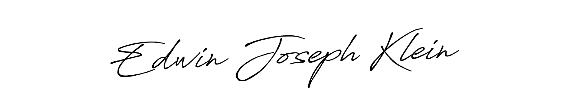 Also You can easily find your signature by using the search form. We will create Edwin Joseph Klein name handwritten signature images for you free of cost using Antro_Vectra_Bolder sign style. Edwin Joseph Klein signature style 7 images and pictures png