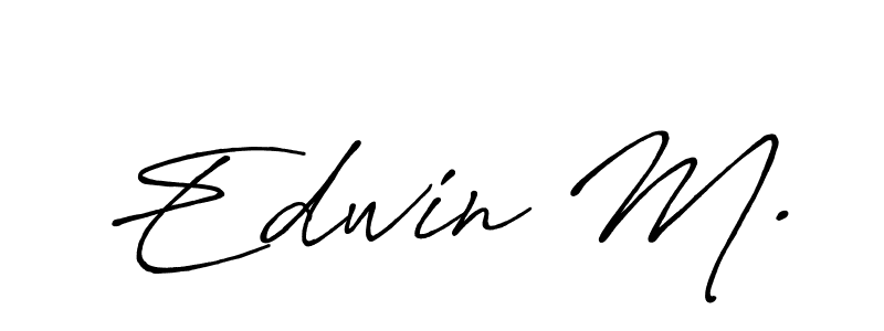 Here are the top 10 professional signature styles for the name Edwin M.. These are the best autograph styles you can use for your name. Edwin M. signature style 7 images and pictures png