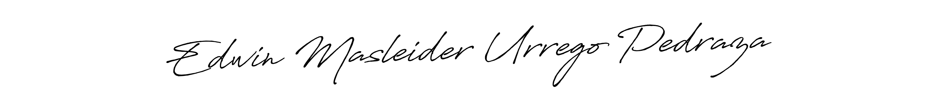 Similarly Antro_Vectra_Bolder is the best handwritten signature design. Signature creator online .You can use it as an online autograph creator for name Edwin Masleider Urrego Pedraza. Edwin Masleider Urrego Pedraza signature style 7 images and pictures png