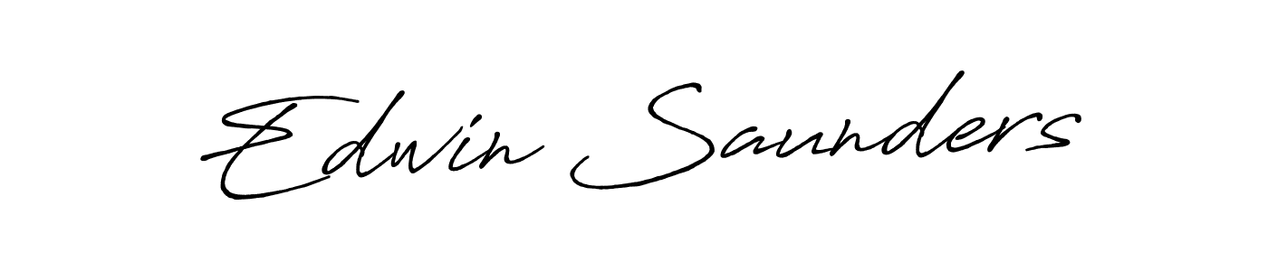 if you are searching for the best signature style for your name Edwin Saunders. so please give up your signature search. here we have designed multiple signature styles  using Antro_Vectra_Bolder. Edwin Saunders signature style 7 images and pictures png