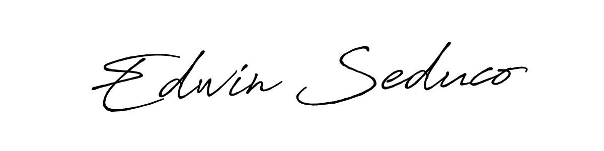 Antro_Vectra_Bolder is a professional signature style that is perfect for those who want to add a touch of class to their signature. It is also a great choice for those who want to make their signature more unique. Get Edwin Seduco name to fancy signature for free. Edwin Seduco signature style 7 images and pictures png