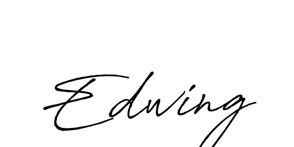 See photos of Edwing official signature by Spectra . Check more albums & portfolios. Read reviews & check more about Antro_Vectra_Bolder font. Edwing signature style 7 images and pictures png