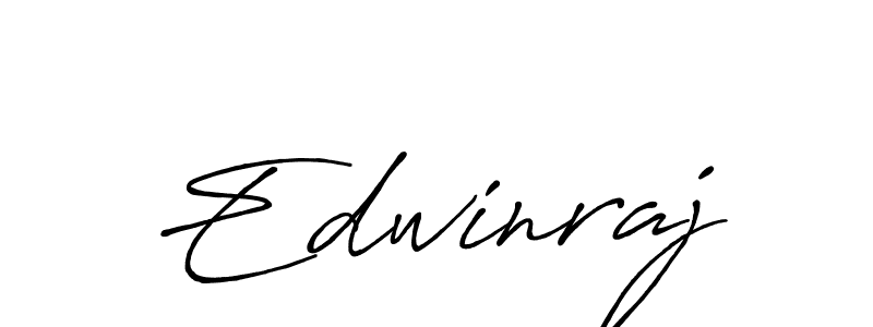 Similarly Antro_Vectra_Bolder is the best handwritten signature design. Signature creator online .You can use it as an online autograph creator for name Edwinraj. Edwinraj signature style 7 images and pictures png
