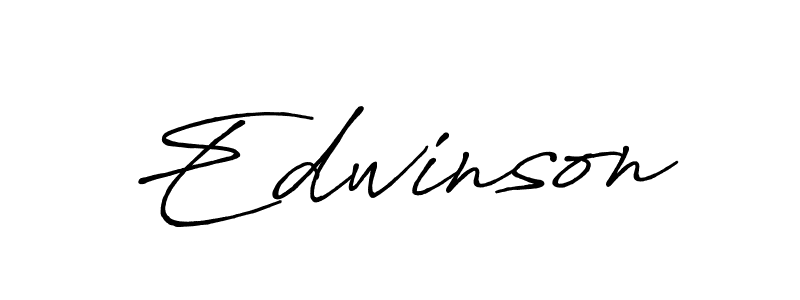 Also You can easily find your signature by using the search form. We will create Edwinson name handwritten signature images for you free of cost using Antro_Vectra_Bolder sign style. Edwinson signature style 7 images and pictures png