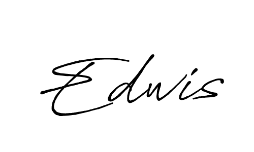 Use a signature maker to create a handwritten signature online. With this signature software, you can design (Antro_Vectra_Bolder) your own signature for name Edwis. Edwis signature style 7 images and pictures png