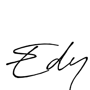 Make a short Edy signature style. Manage your documents anywhere anytime using Antro_Vectra_Bolder. Create and add eSignatures, submit forms, share and send files easily. Edy signature style 7 images and pictures png