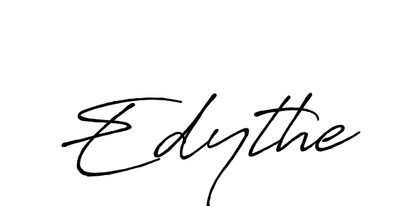 How to Draw Edythe signature style? Antro_Vectra_Bolder is a latest design signature styles for name Edythe. Edythe signature style 7 images and pictures png