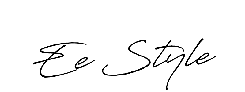 How to Draw Ee Style signature style? Antro_Vectra_Bolder is a latest design signature styles for name Ee Style. Ee Style signature style 7 images and pictures png