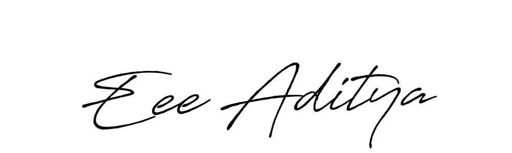 Also we have Eee Aditya name is the best signature style. Create professional handwritten signature collection using Antro_Vectra_Bolder autograph style. Eee Aditya signature style 7 images and pictures png