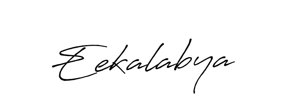 How to make Eekalabya name signature. Use Antro_Vectra_Bolder style for creating short signs online. This is the latest handwritten sign. Eekalabya signature style 7 images and pictures png