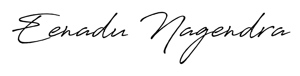 The Antro_Vectra_Bolder lettering style adds unique flourish to name Eenadu Nagendra. Stand out with a custom digital autograph made in seconds. Eenadu Nagendra signature style 7 images and pictures png