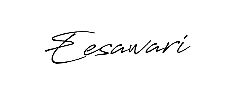 How to make Eesawari signature? Antro_Vectra_Bolder is a professional autograph style. Create handwritten signature for Eesawari name. Eesawari signature style 7 images and pictures png