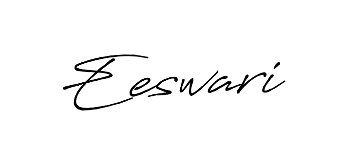 Use a signature maker to create a handwritten signature online. With this signature software, you can design (Antro_Vectra_Bolder) your own signature for name Eeswari. Eeswari signature style 7 images and pictures png