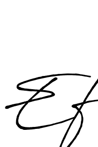 Also You can easily find your signature by using the search form. We will create Ef name handwritten signature images for you free of cost using Antro_Vectra_Bolder sign style. Ef signature style 7 images and pictures png