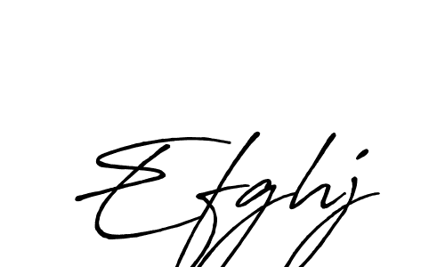The best way (Antro_Vectra_Bolder) to make a short signature is to pick only two or three words in your name. The name Efghj include a total of six letters. For converting this name. Efghj signature style 7 images and pictures png