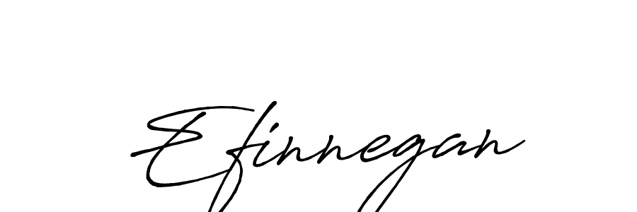 How to make Efinnegan name signature. Use Antro_Vectra_Bolder style for creating short signs online. This is the latest handwritten sign. Efinnegan signature style 7 images and pictures png